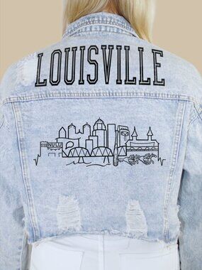 Louisville Skyline Denim Jacket